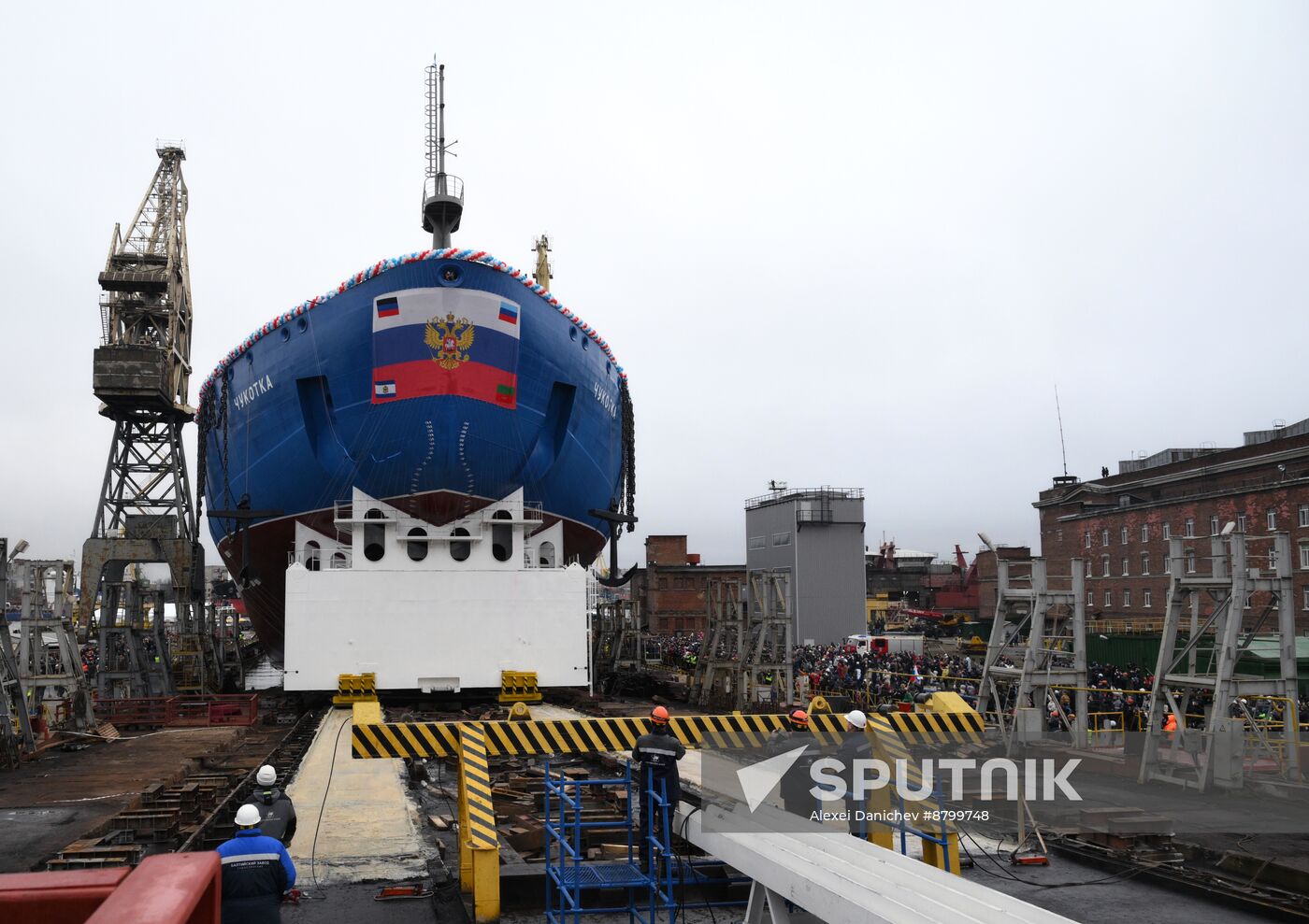 Russia Chukotka Nuclear Powered Icebreaker