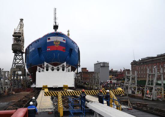 Russia Chukotka Nuclear Powered Icebreaker