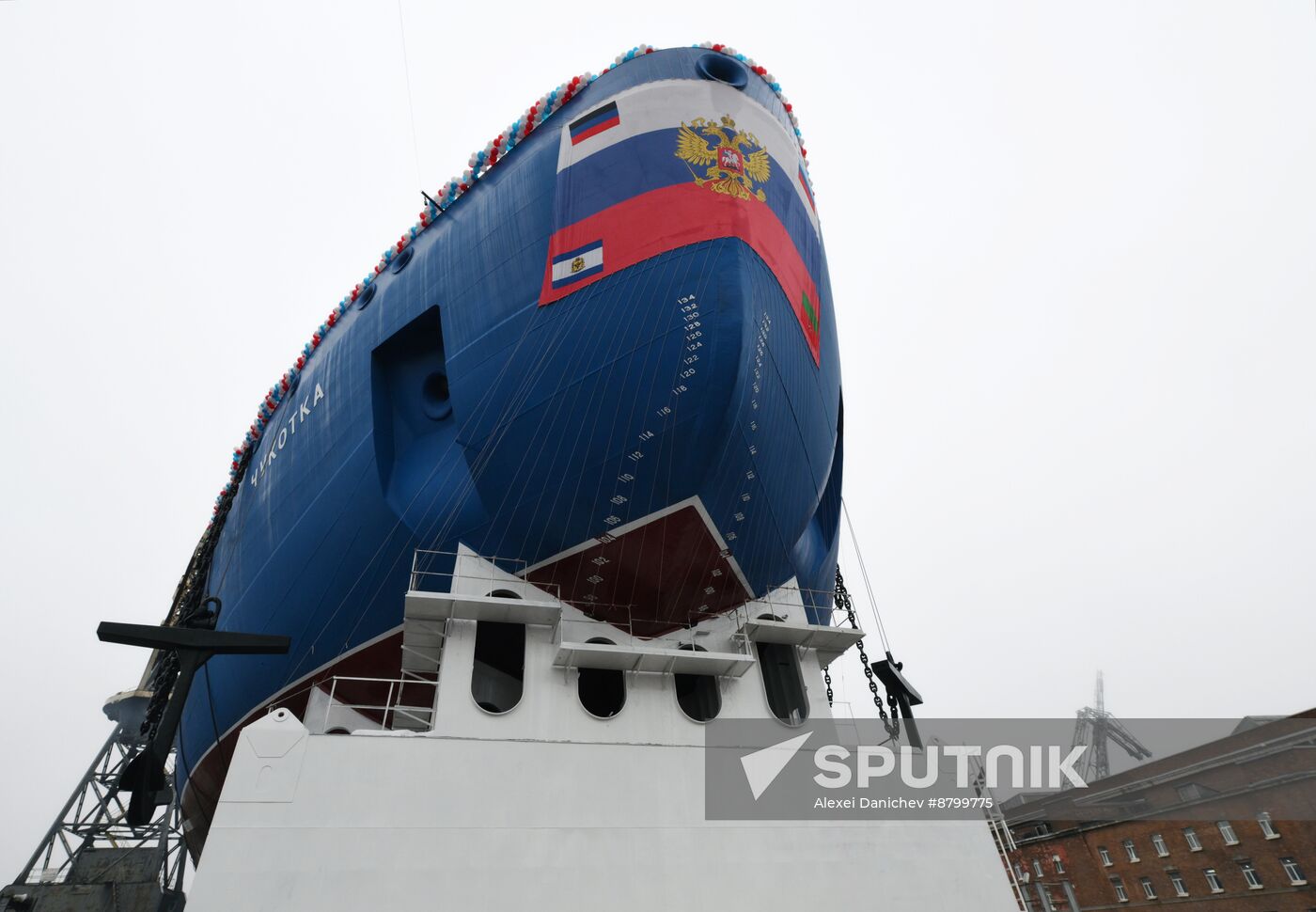 Russia Chukotka Nuclear Powered Icebreaker