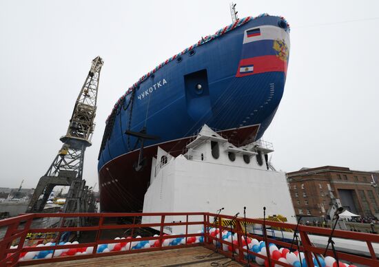 Russia Chukotka Nuclear Powered Icebreaker