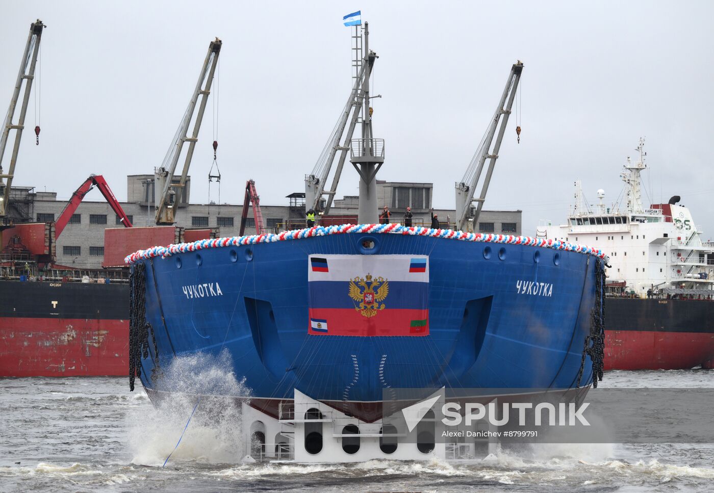 Russia Chukotka Nuclear Powered Icebreaker