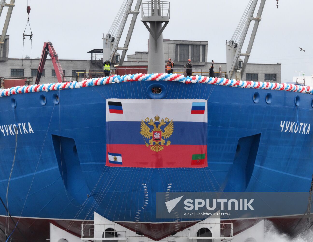 Russia Chukotka Nuclear Powered Icebreaker