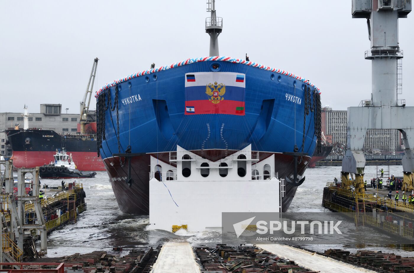 Russia Chukotka Nuclear Powered Icebreaker