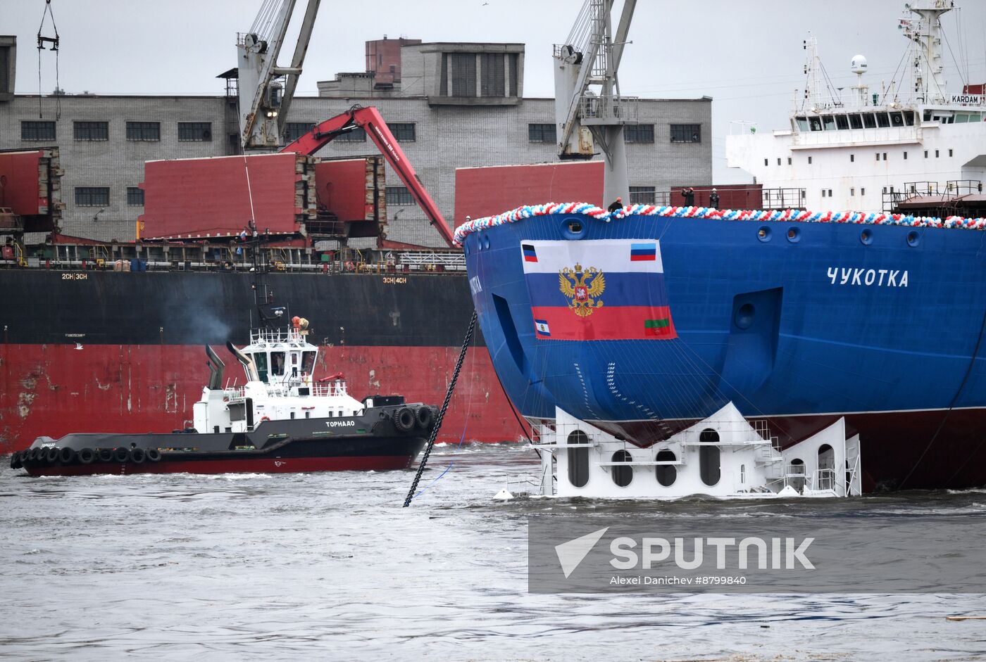 Russia Chukotka Nuclear Powered Icebreaker