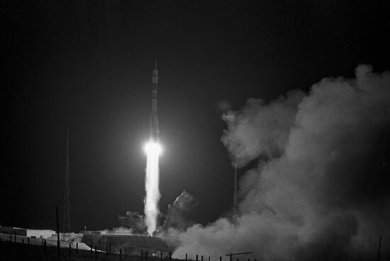Soyuz T-12 spacecraft