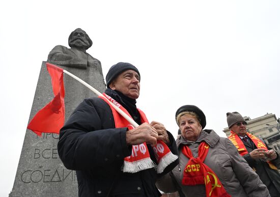 Russia October Revolution Anniversary