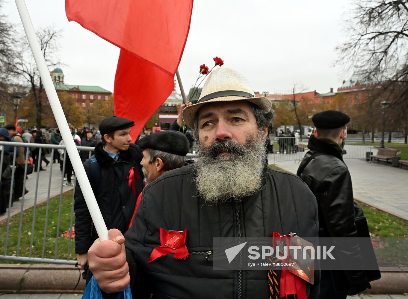 Russia October Revolution Anniversary