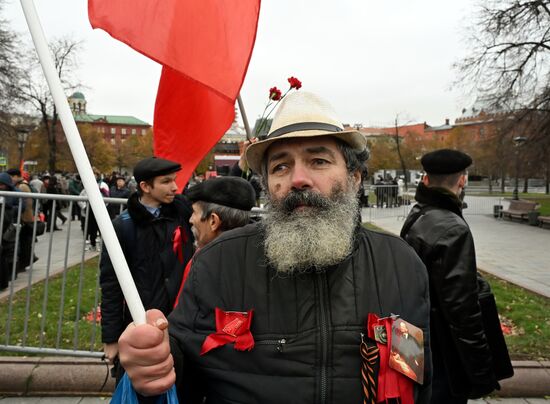 Russia October Revolution Anniversary