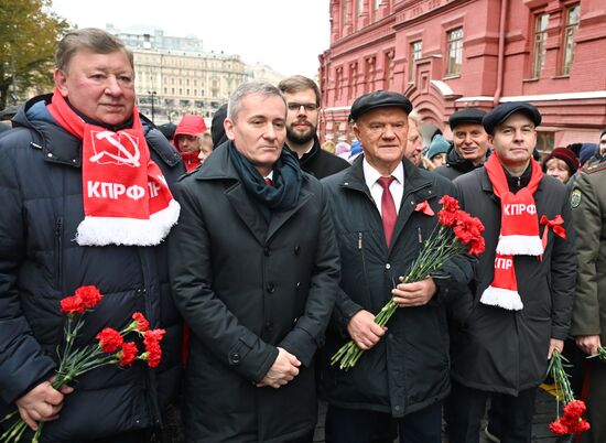 Russia October Revolution Anniversary