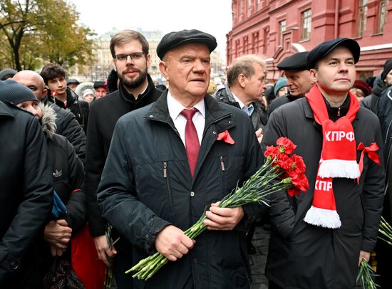 Russia October Revolution Anniversary