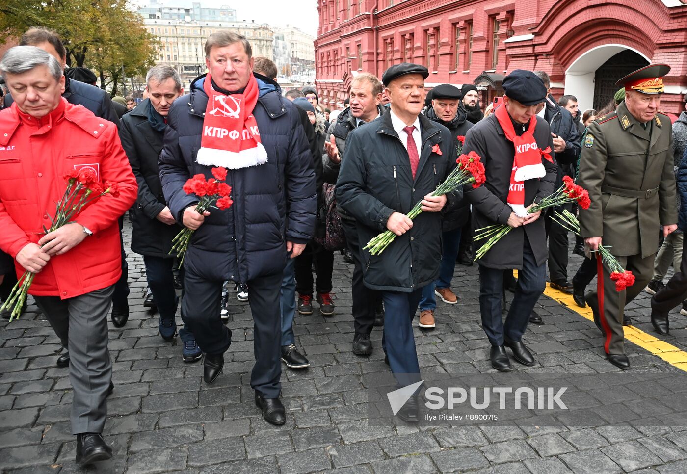 Russia October Revolution Anniversary