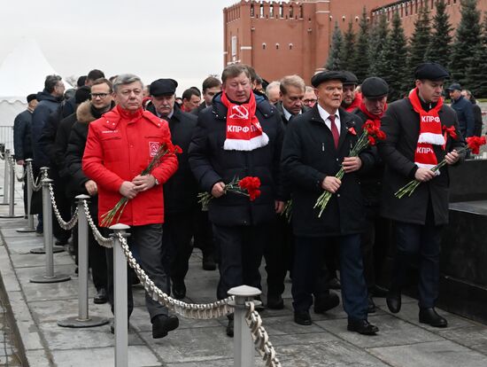 Russia October Revolution Anniversary