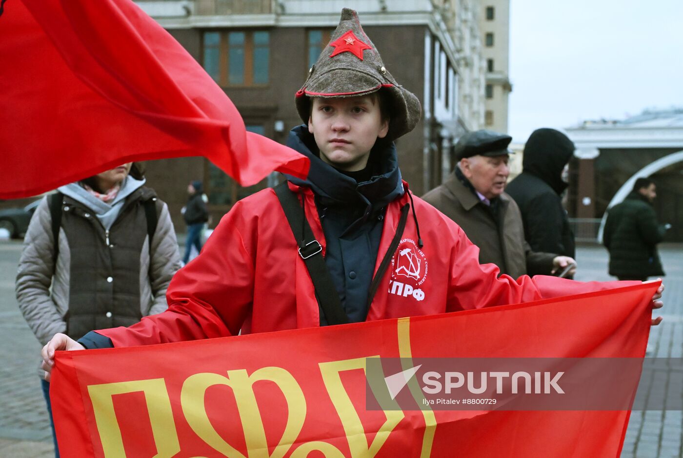 Russia October Revolution Anniversary