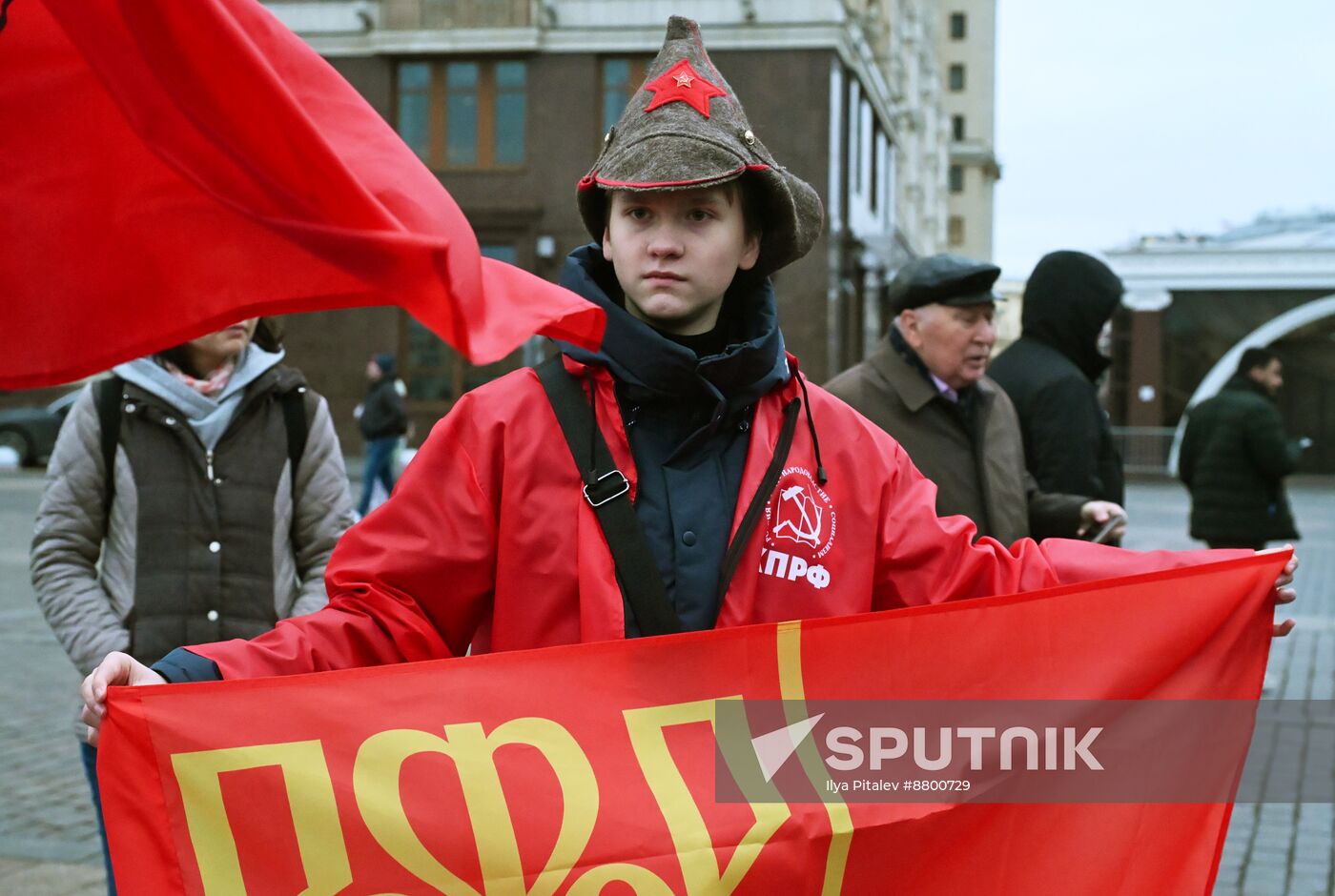 Russia October Revolution Anniversary