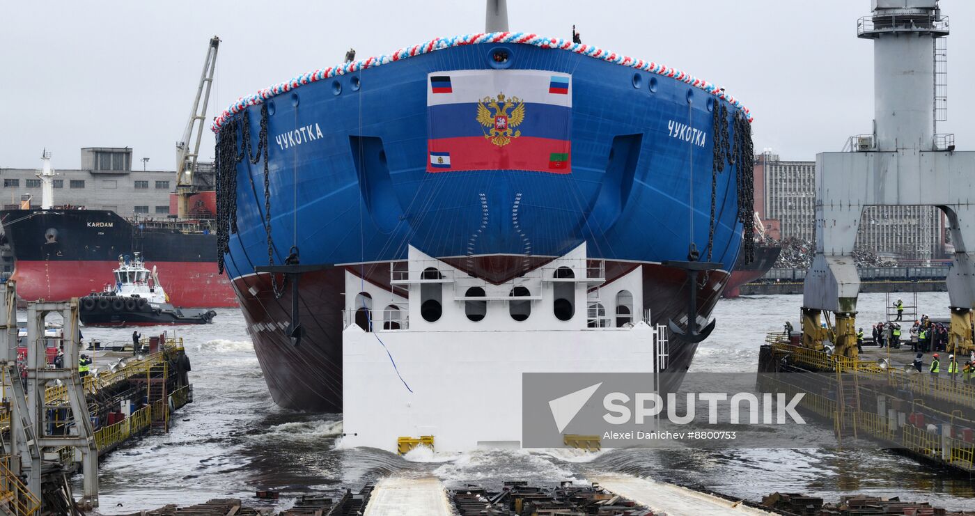 Russia Chukotka Nuclear Powered Icebreaker