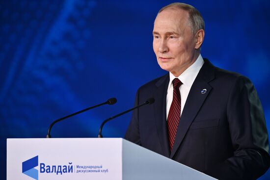 Russia Putin Valdai Discussion Club