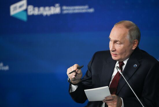 Russia Putin Valdai Discussion Club