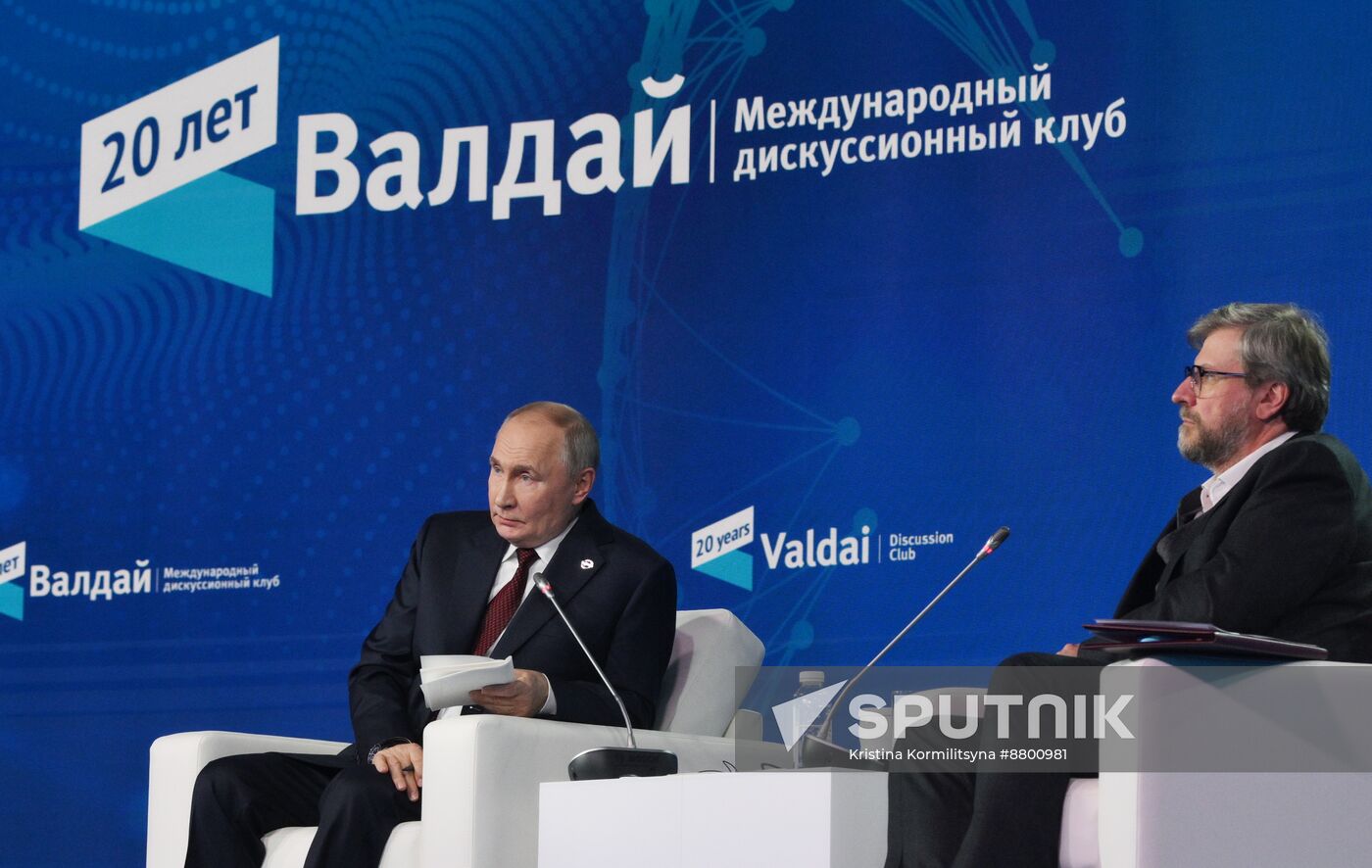 Russia Putin Valdai Discussion Club