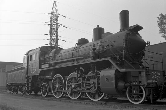 Exhibition of unique collection of steam locomotives