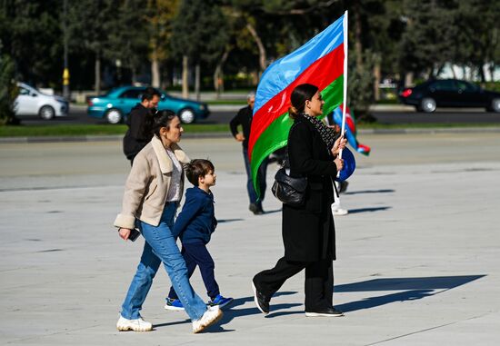 Azerbaijan Nagorno Karabakh War Victory Day