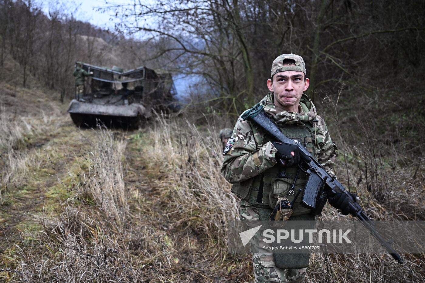 Russia Ukraine Kursk Attack Akhmat Special Forces