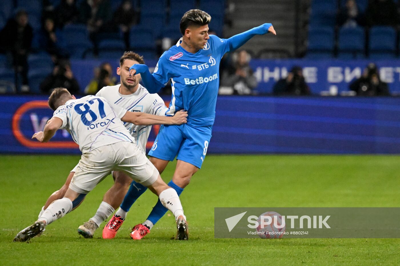 Russia Soccer Premier-League Dynamo - Pari NN