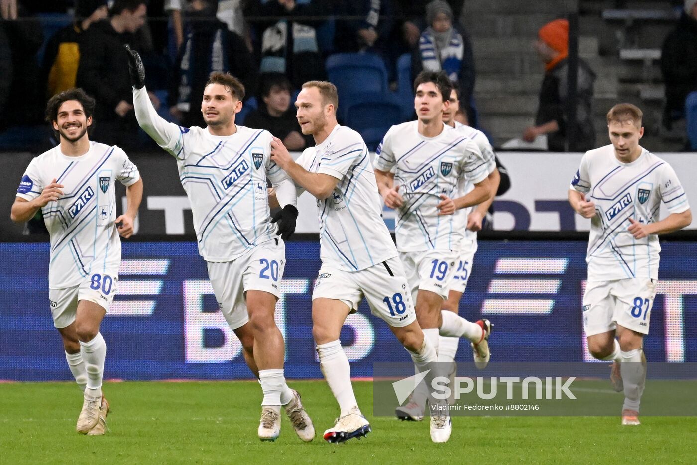 Russia Soccer Premier-League Dynamo - Pari NN