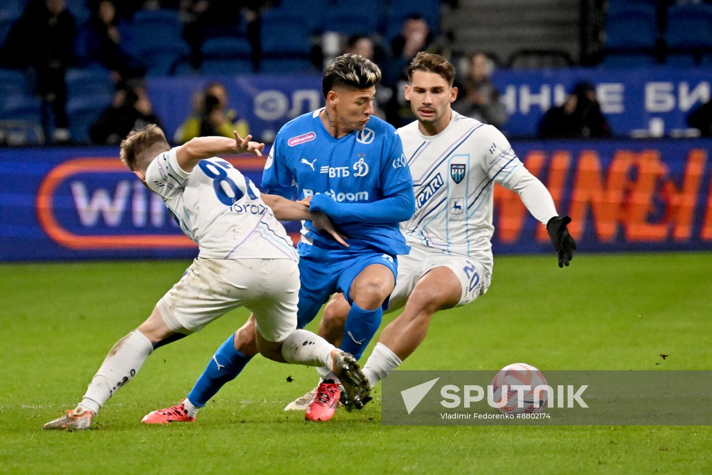Russia Soccer Premier-League Dynamo - Pari NN