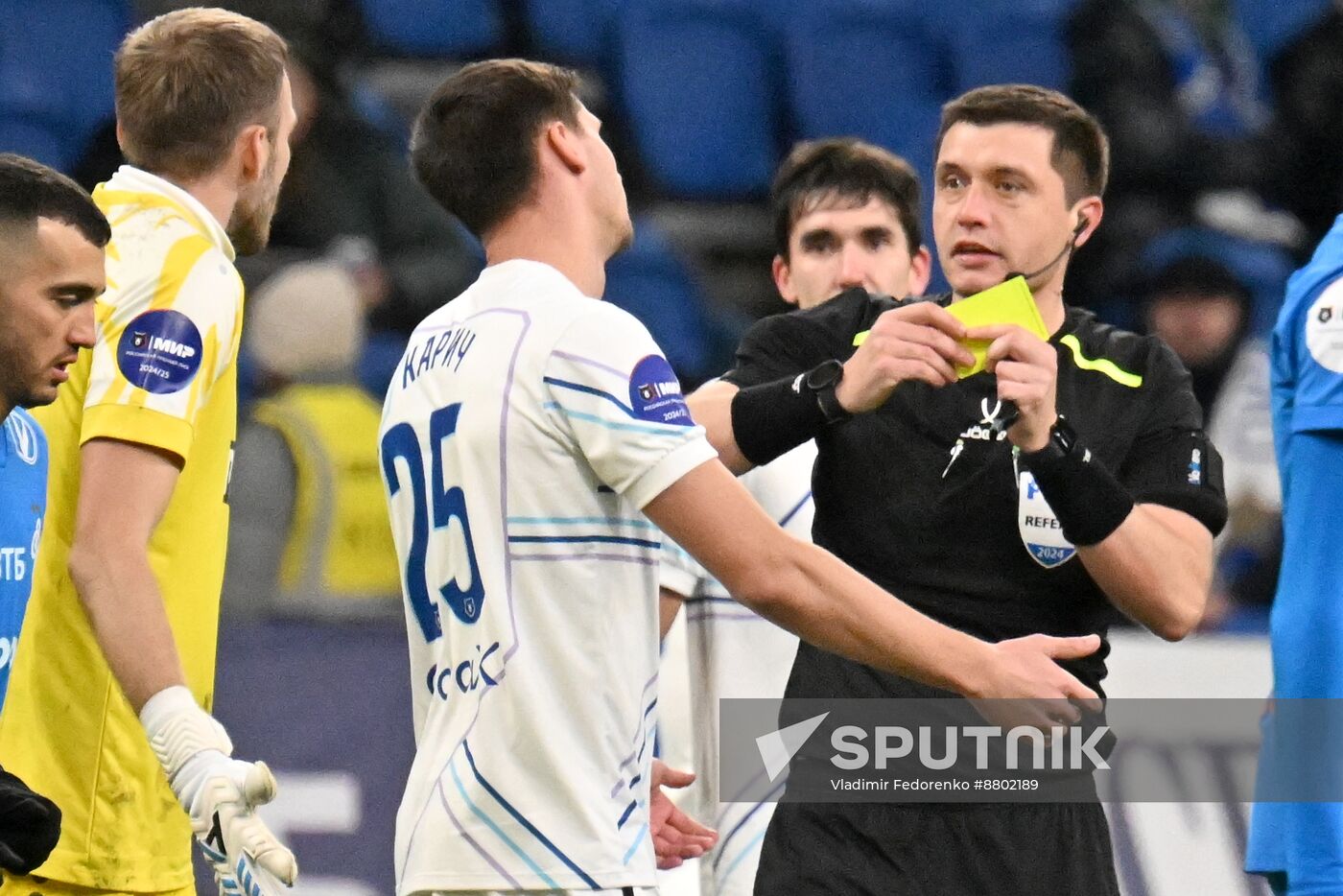 Russia Soccer Premier-League Dynamo - Pari NN