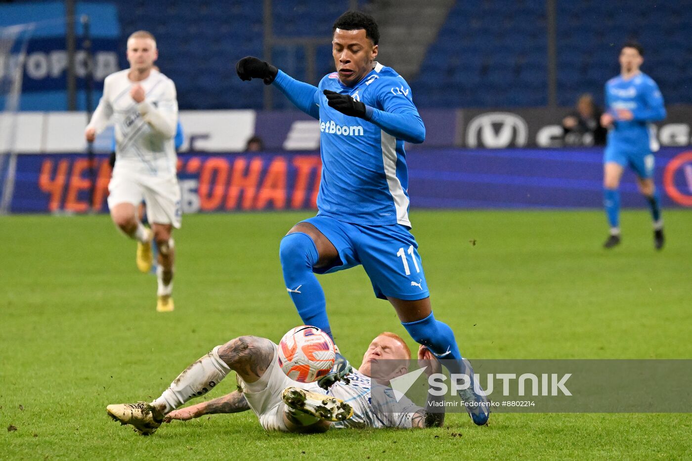 Russia Soccer Premier-League Dynamo - Pari NN