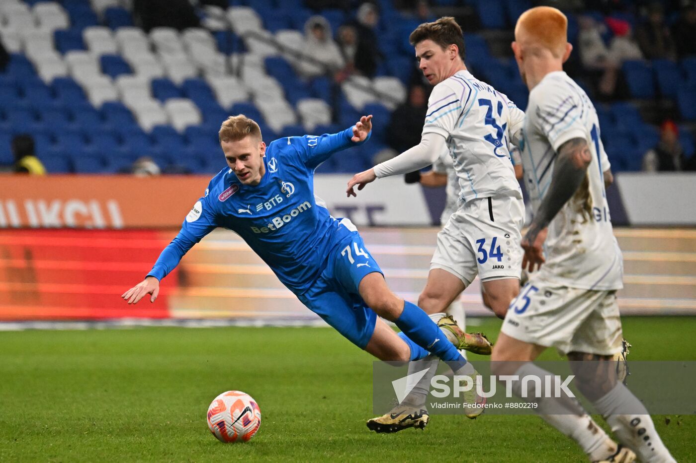 Russia Soccer Premier-League Dynamo - Pari NN