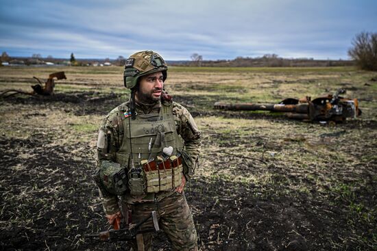 Russia Ukraine Kursk Attack Akhmat Special Forces