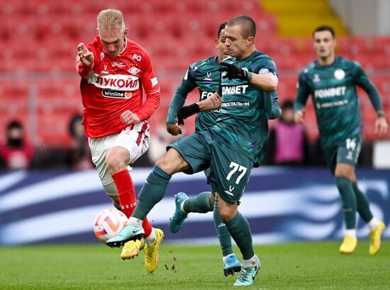 Russia Soccer Premier-League Spartak - Akron