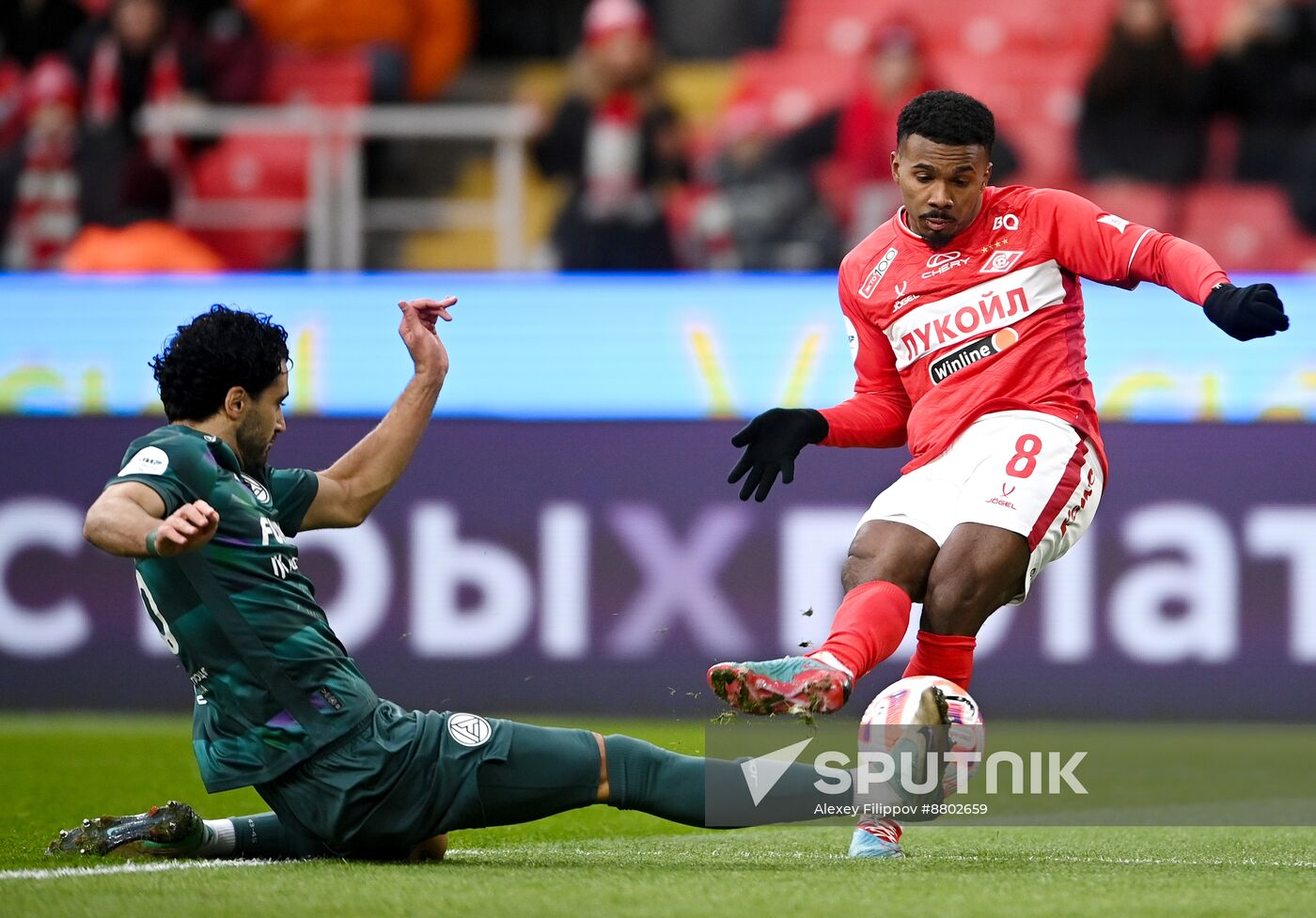 Russia Soccer Premier-League Spartak - Akron