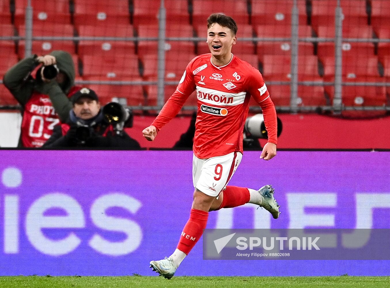 Russia Soccer Premier-League Spartak - Akron