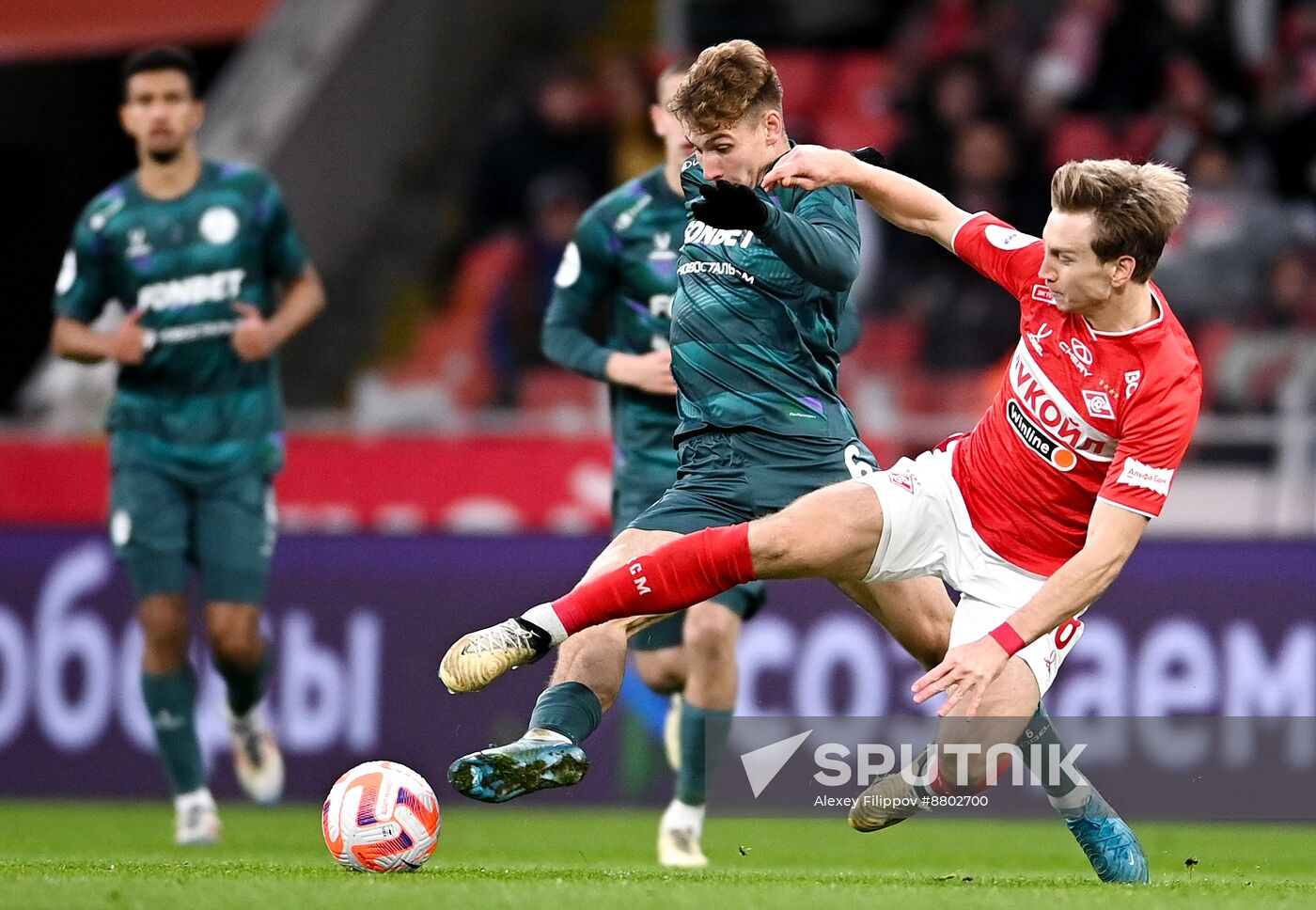 Russia Soccer Premier-League Spartak - Akron