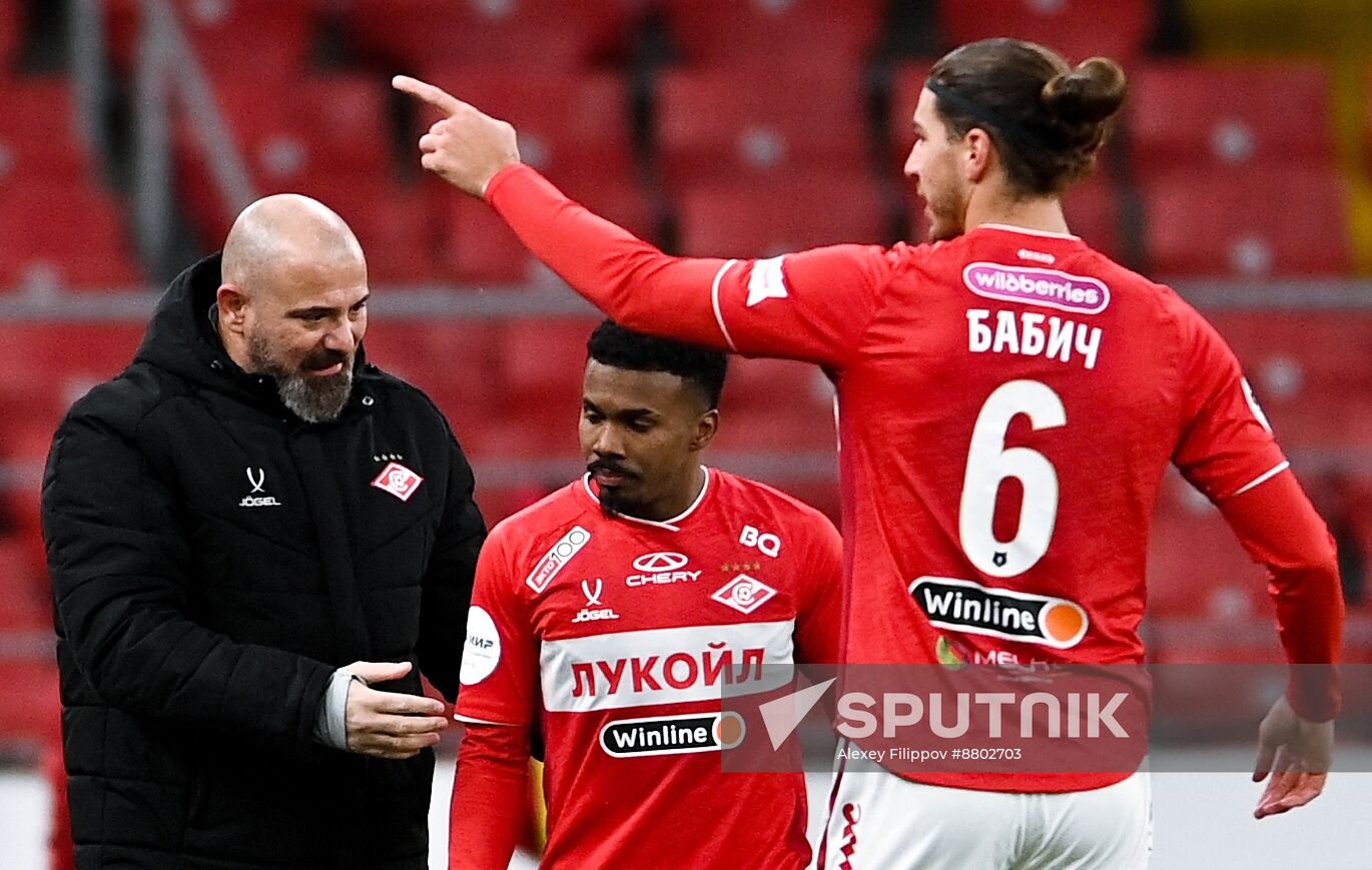 Russia Soccer Premier-League Spartak - Akron