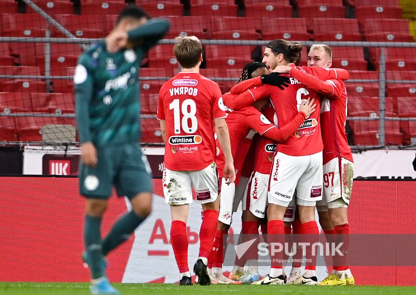 Russia Soccer Premier-League Spartak - Akron