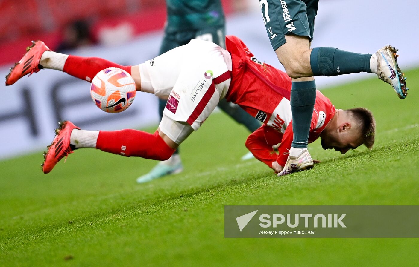 Russia Soccer Premier-League Spartak - Akron