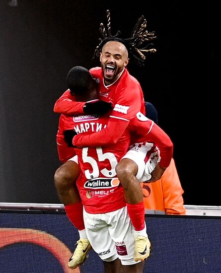 Russia Soccer Premier-League Spartak - Akron