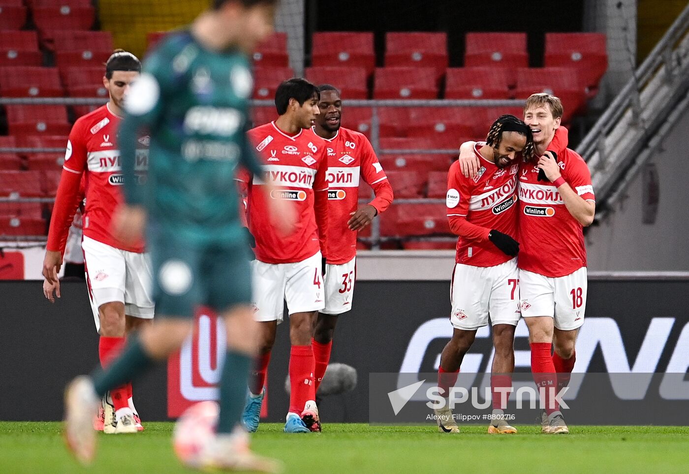 Russia Soccer Premier-League Spartak - Akron