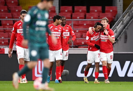 Russia Soccer Premier-League Spartak - Akron