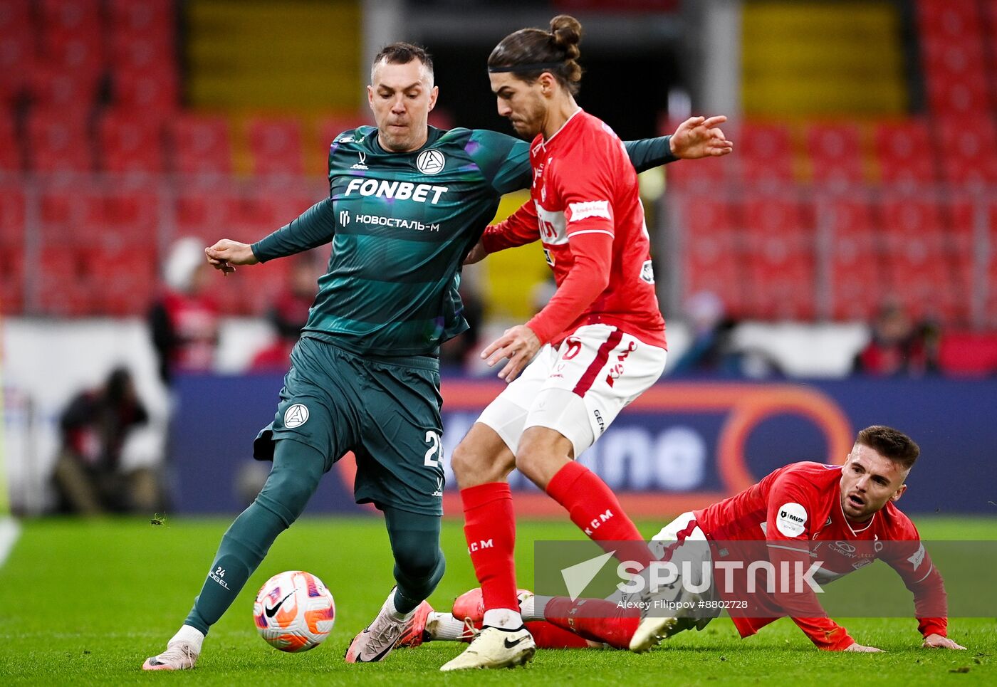 Russia Soccer Premier-League Spartak - Akron