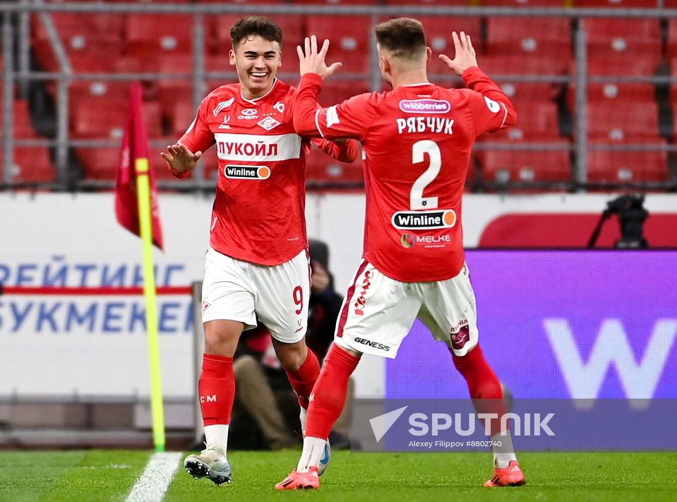 Russia Soccer Premier-League Spartak - Akron