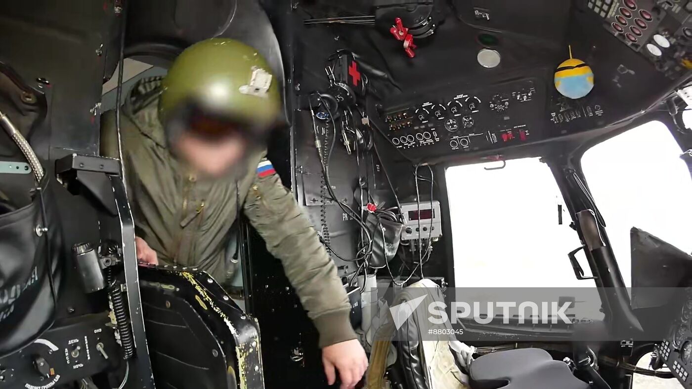 Russia Ukraine Helicopter Hijacking