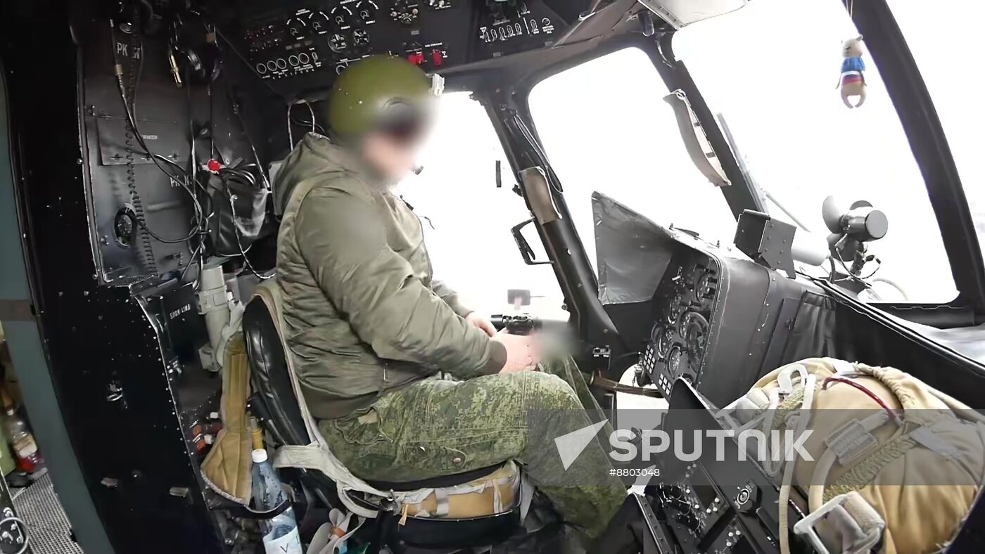 Russia Ukraine Helicopter Hijacking