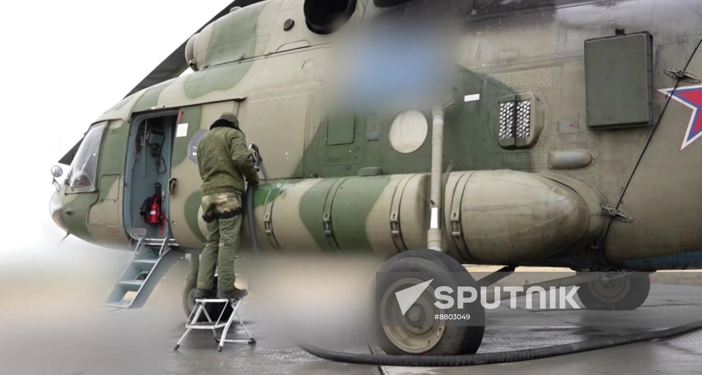 Russia Ukraine Helicopter Hijacking