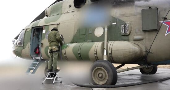 Russia Ukraine Helicopter Hijacking