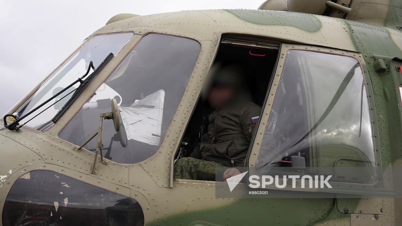 Russia Ukraine Helicopter Hijacking