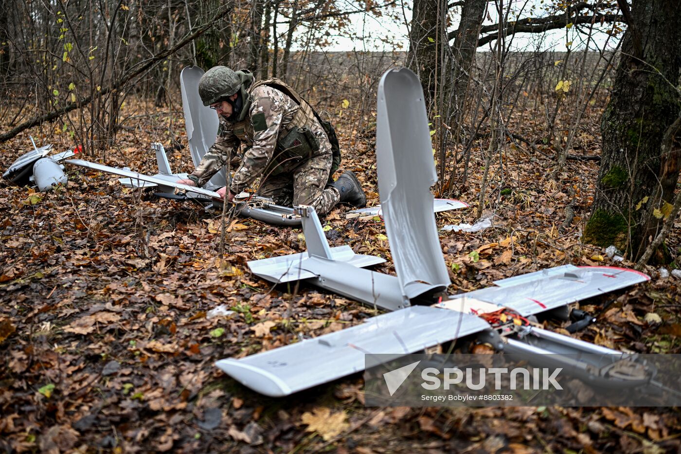 Russia Ukraine Military Operation UAVs